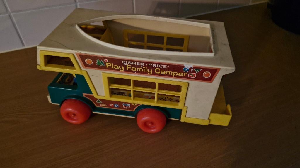 Speelgoed *Fisher Price Camper*, Ophalen of Verzenden, Gebruikt, Auto of Voertuig