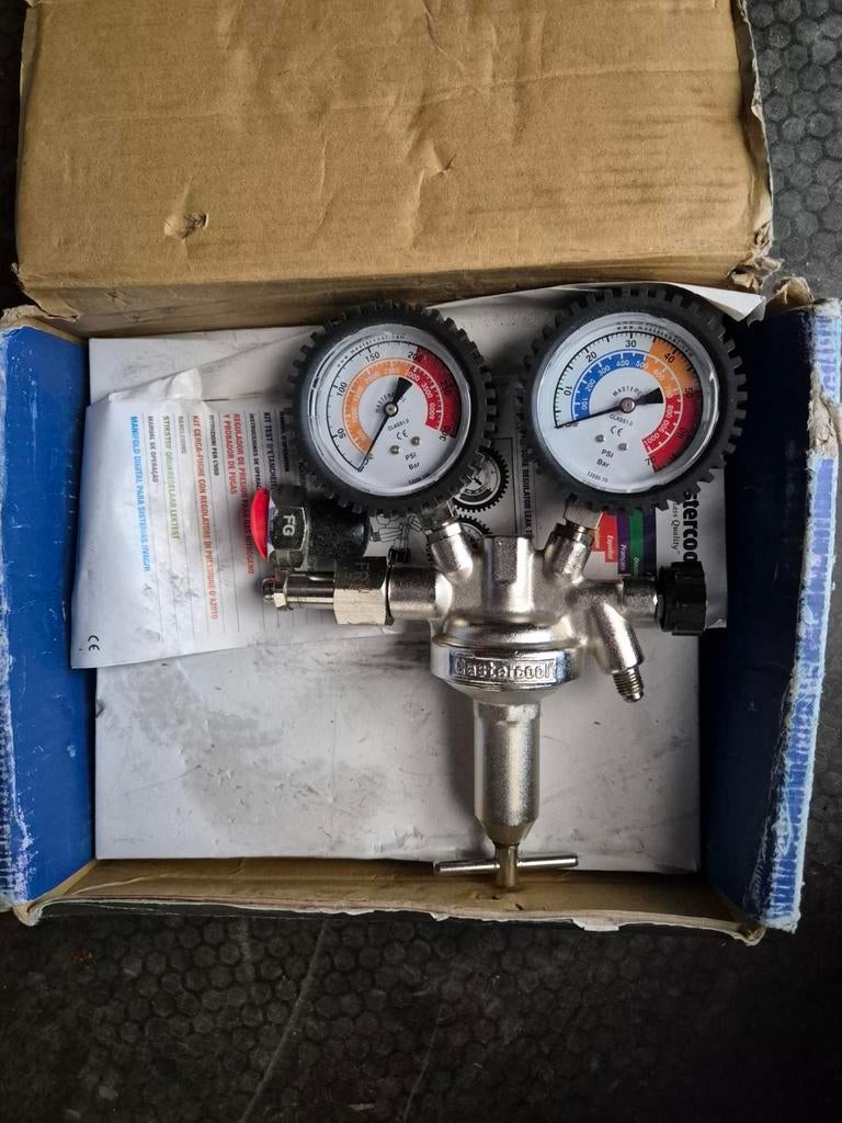 Mastercool Manifold Set met Meters, Ophalen, Nieuw, Afzuiger