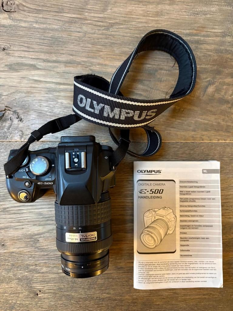 Olympus E-500 digitale camera, Ophalen of Verzenden, Zo goed als nieuw, Olympus, 8 keer of meer