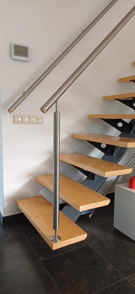 trapleuning steunen / balusters rvs, Ophalen of Verzenden, Nieuw, Trap, Minder dan 2 meter