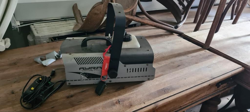 Ayra WSM06 MKII Rookmachine met Afstandsbediening, Muziek en Instrumenten, Ophalen of Verzenden, Gebruikt, Rookmachine