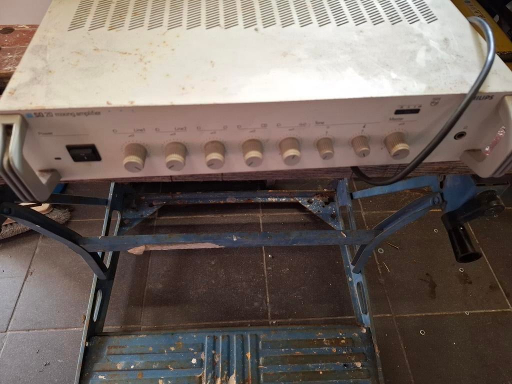 Philips SQ 20 Mengversterker - Vintage Audio, Overige systemen, Niet werkend, Minder dan 60 watt, Ophalen