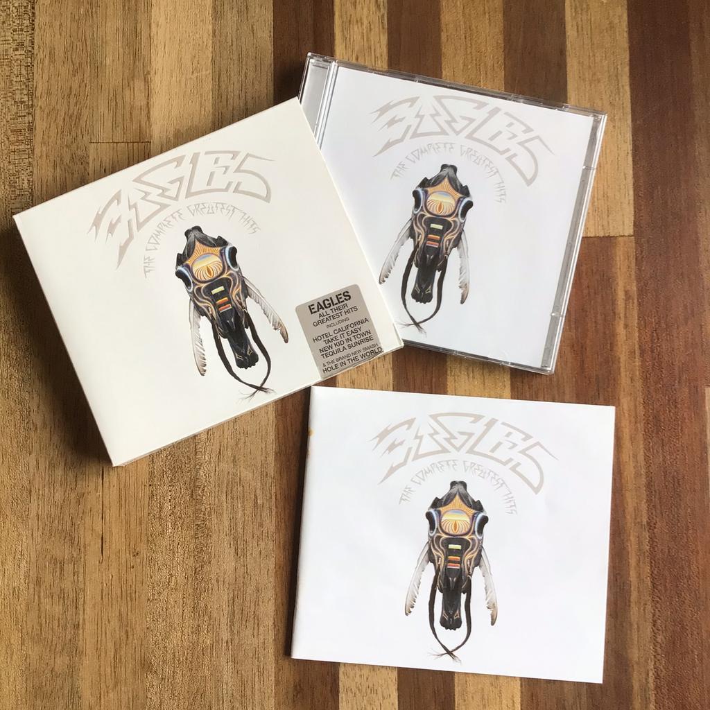 Eagles - the complete greatest hits - 2-cd + 48 pag. boekje, Ophalen of Verzenden, Zo goed als nieuw