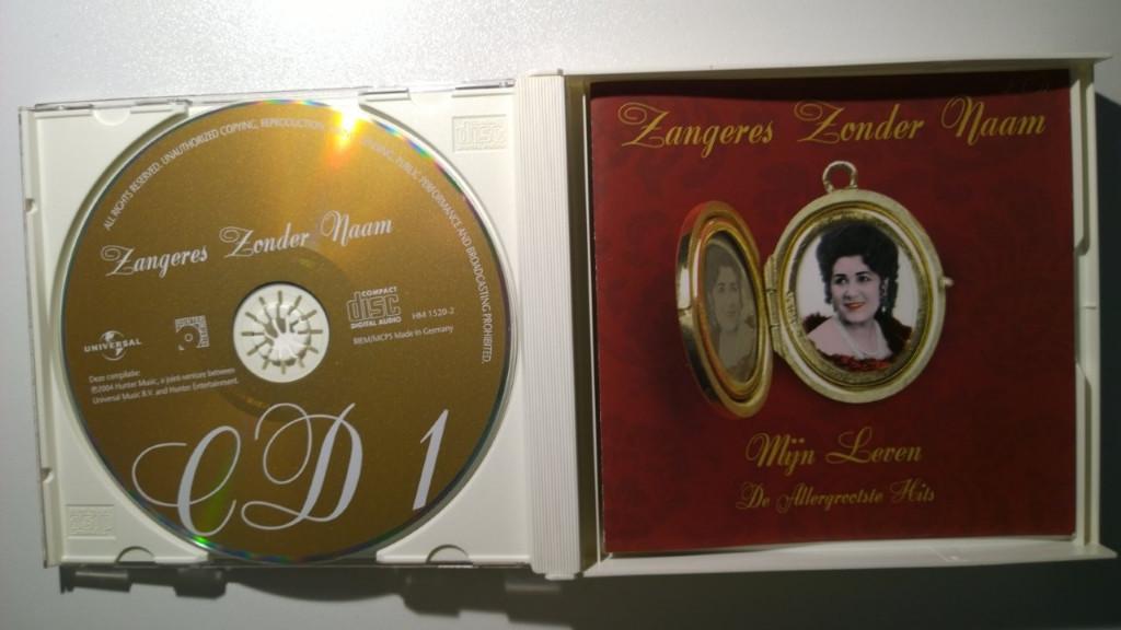 Zangeres Zonder Naam - Mijn Leven, Ophalen of Verzenden, Zo goed als nieuw, Levenslied of Smartlap