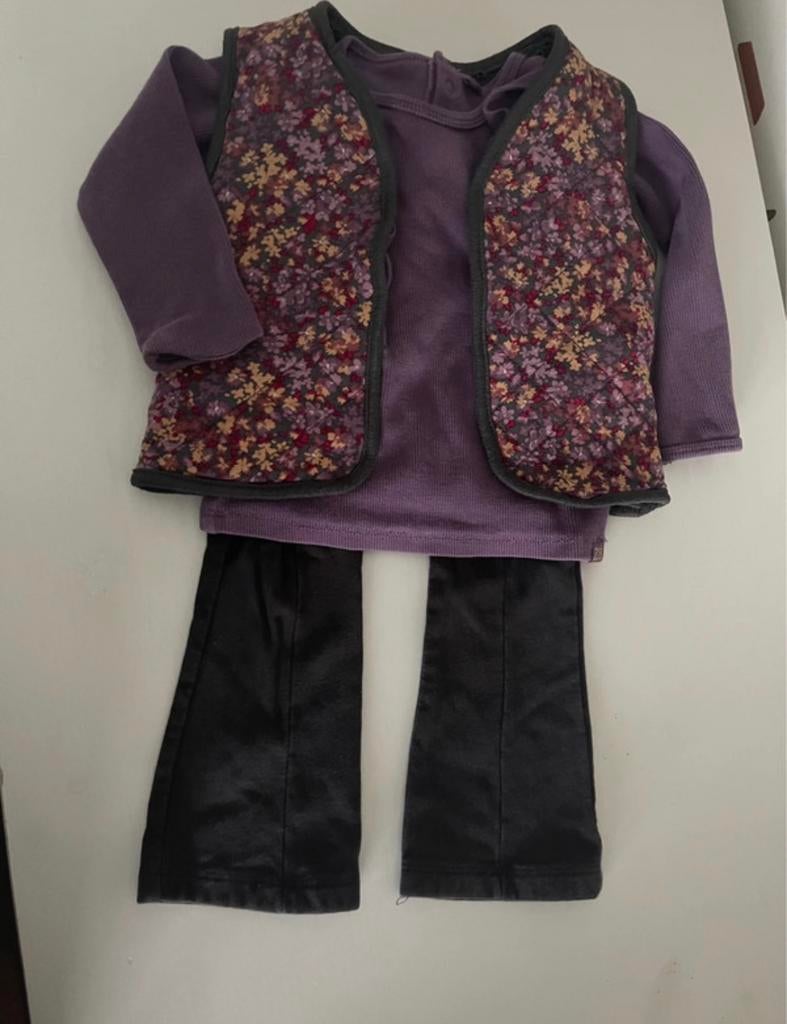 Meisjes kleding set maat 80 bloemig, Ophalen of Verzenden, Zo goed als nieuw, Meisje