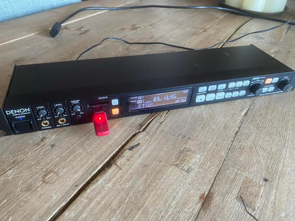 DENON DN-F300 USB/SD Speler - Topstaat, Gebruikt, Ophalen of Verzenden, Zonder harde schijf, Nvt