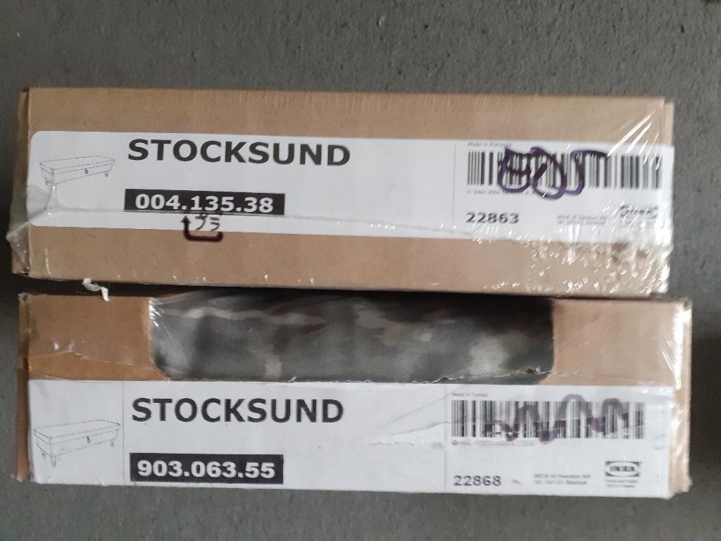 Nieuwe STOCKSUND hoes voor de opbergbankje / bench ikea, 125 cm of meer, Nieuw, Ophalen of Verzenden, Stof