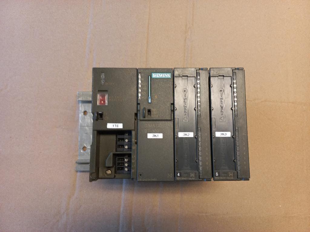 Siemens Simatic S7 6E37 PLC met kaarten en voeding, Ophalen of Verzenden, Zo goed als nieuw