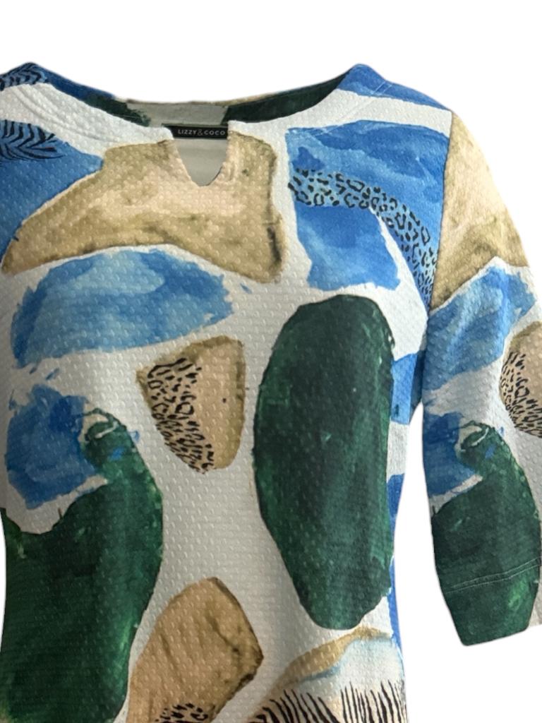 Lizzy & Coco jurk L, Maat 38/40 (M), Bruin, Ophalen of Verzenden, Zo goed als nieuw