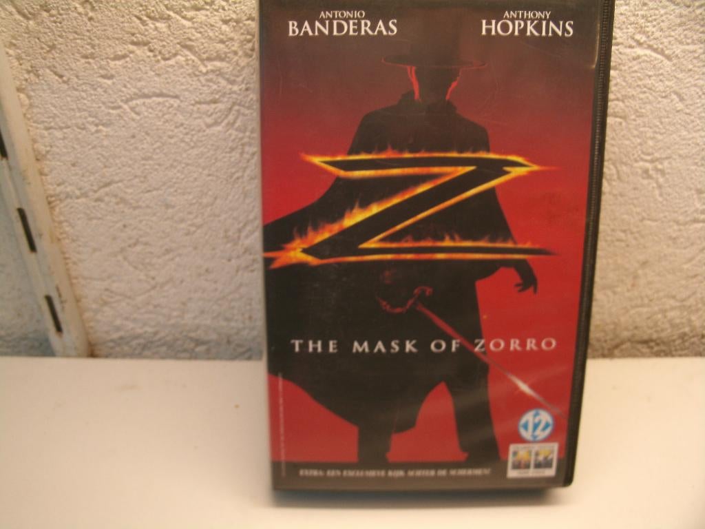 vhs 76b the mask of zorro, Vanaf 16 jaar, Ophalen of Verzenden, Zo goed als nieuw, Actie en Avontuur