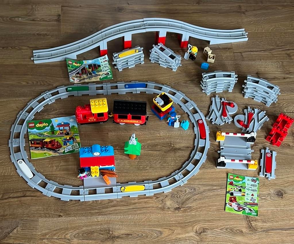 Duplo treinset 10874 + 10882 + 10872, Ophalen of Verzenden, Zo goed als nieuw, Duplo, Complete set