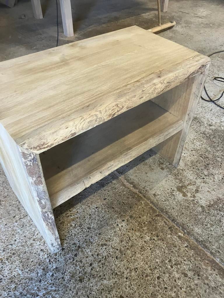 Massief eiken badkamer meubel, Ophalen, 50 tot 100 cm, Zo goed als nieuw, Minder dan 100 cm