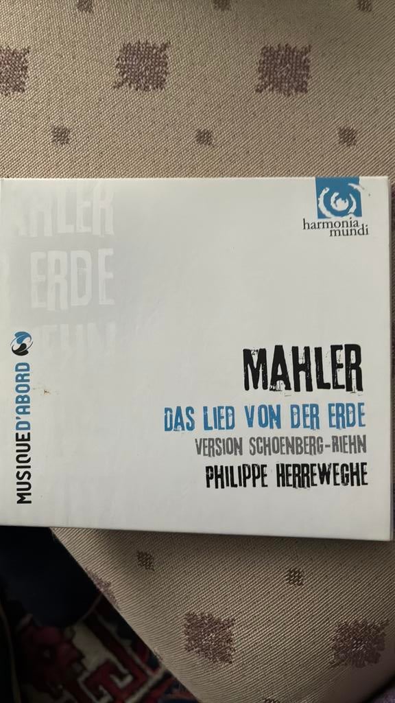 Gustav Mahler: Das Lied von der Erde - CD, Ophalen of Verzenden, Modernisme tot heden, Zo goed als nieuw