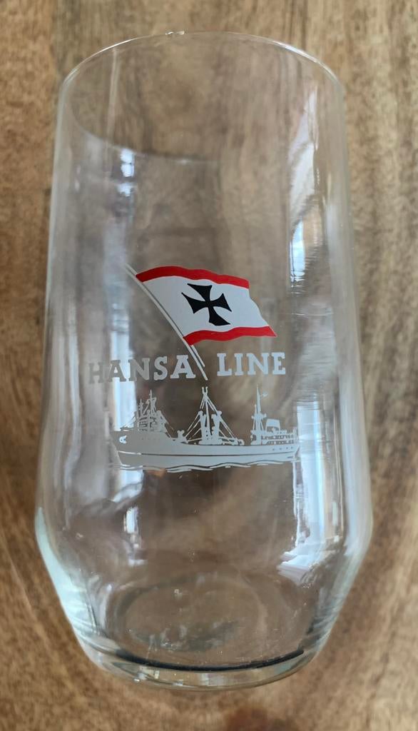 Hansa Line Glas, Ophalen of Verzenden