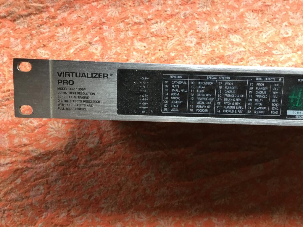 Behringer virtualizer pro, Ophalen of Verzenden, Gebruikt, Multi-effect