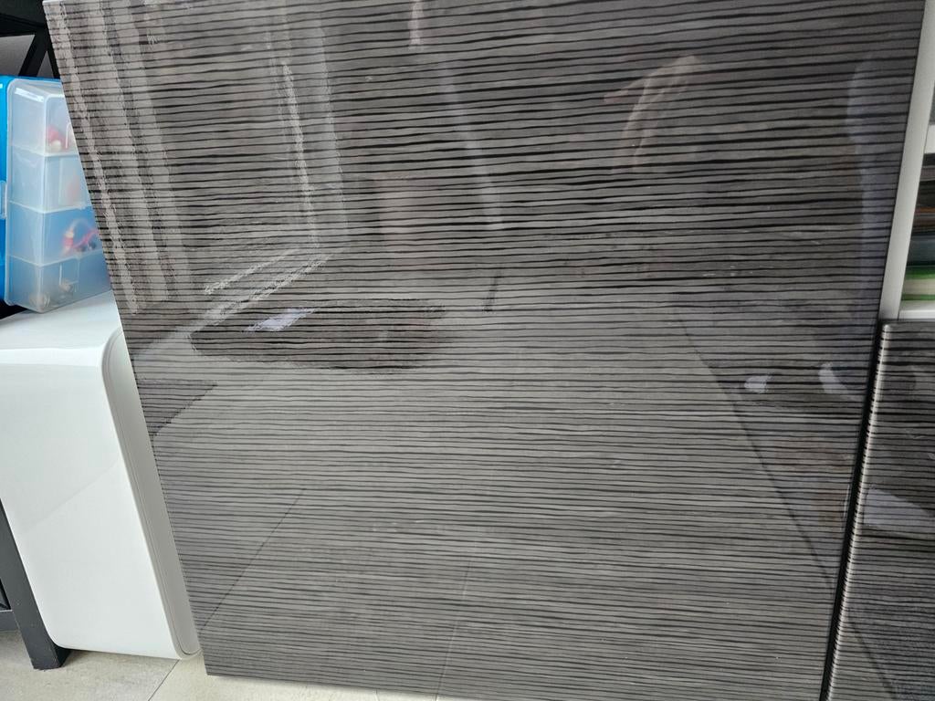 Ikea SELSVIKEN kastdeuren Bestå bruin/ grijs, Ophalen, Zo goed als nieuw