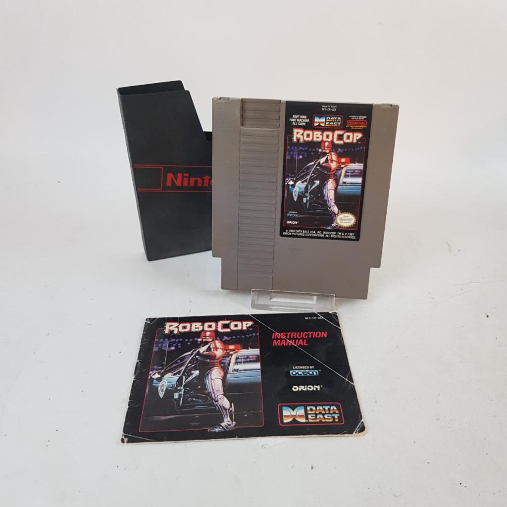 Robocop NES + boekje, Spelcomputers en Games, Games | Nintendo NES, Avontuur en Actie, 1 speler, Ophalen of Verzenden, Zo goed als nieuw