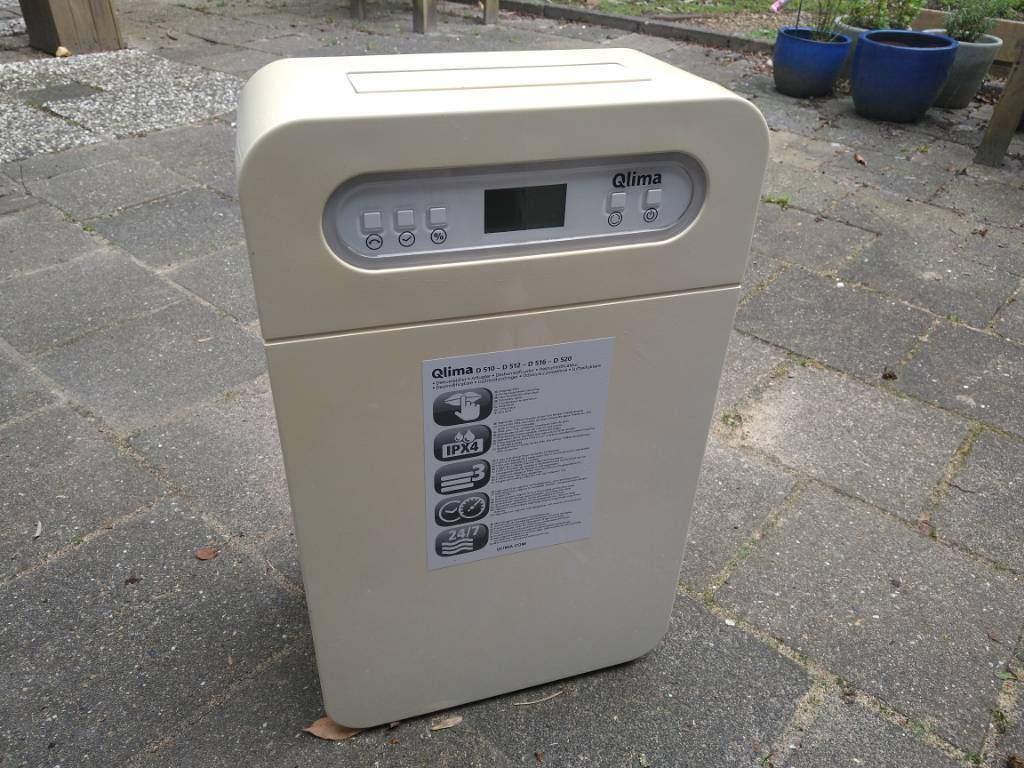 Qlima D 516 Luchtontvochtiger, Ophalen of Verzenden, Gebruikt, Luchtontvochter