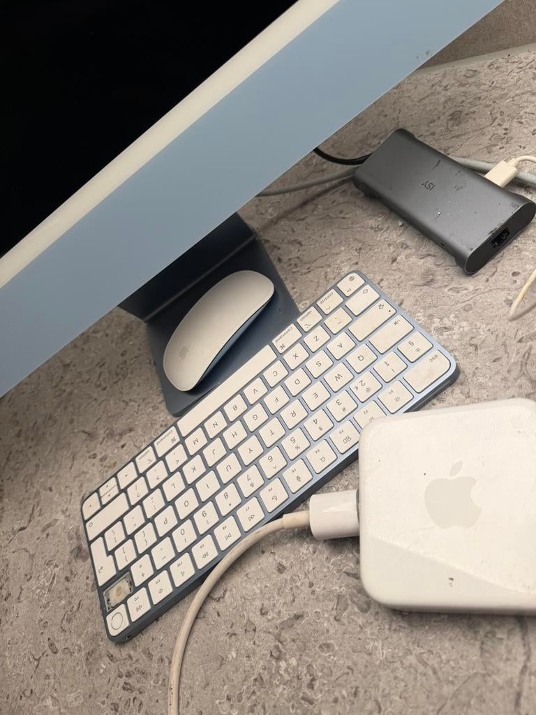 Apple iMac 24 inch M1 (2021) te koop in zeer goede staat., Computers en Software, Apple Desktops, Ophalen of Verzenden, Refurbished