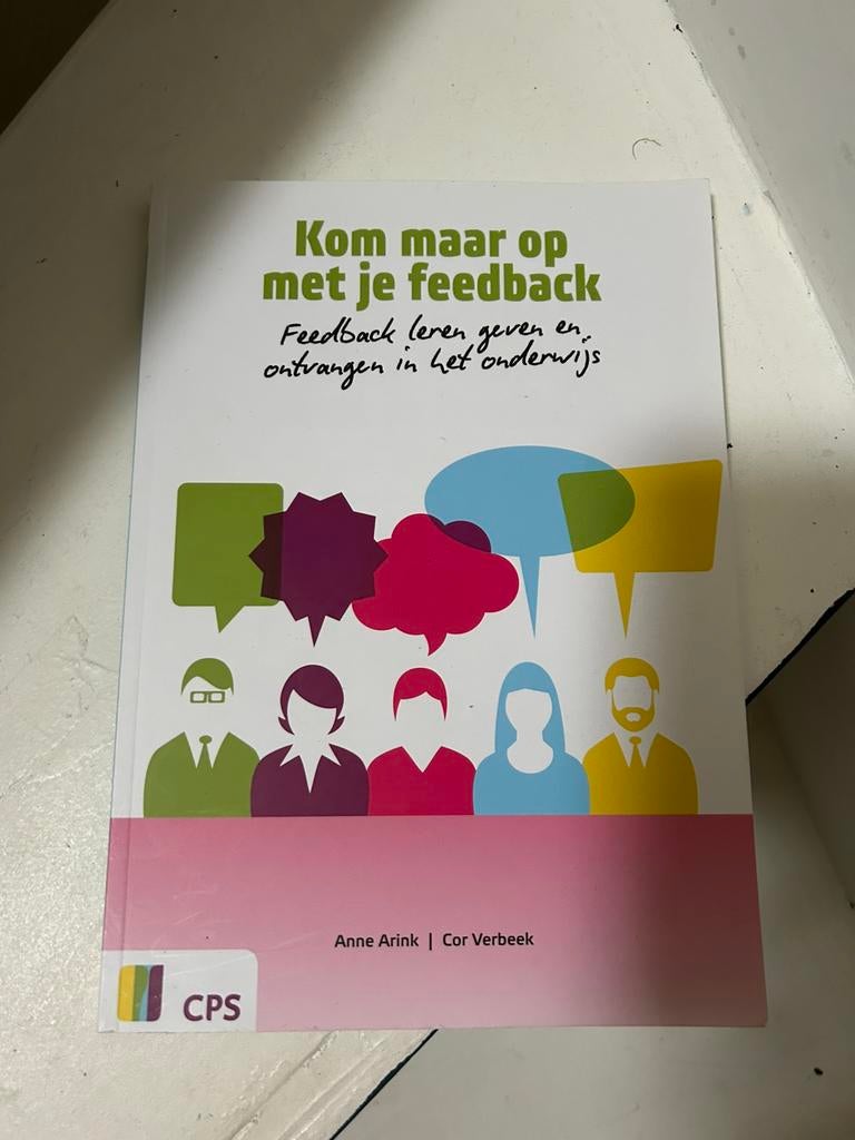 Kom maar op met je feedback - Anne Arink, Boeken, Ophalen of Verzenden, Nieuw, Overige niveaus, Nederlands