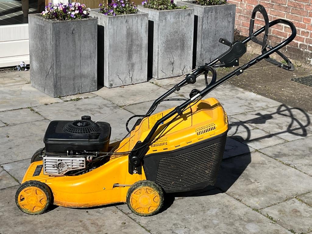 tuin en terras, Tuin en Terras, Grasmaaiers, Gebruikt, Benzine-grasmaaier, 40 t/m 49 cm, Cirkelmaaier, Elektrische starter, Mulchfunctie