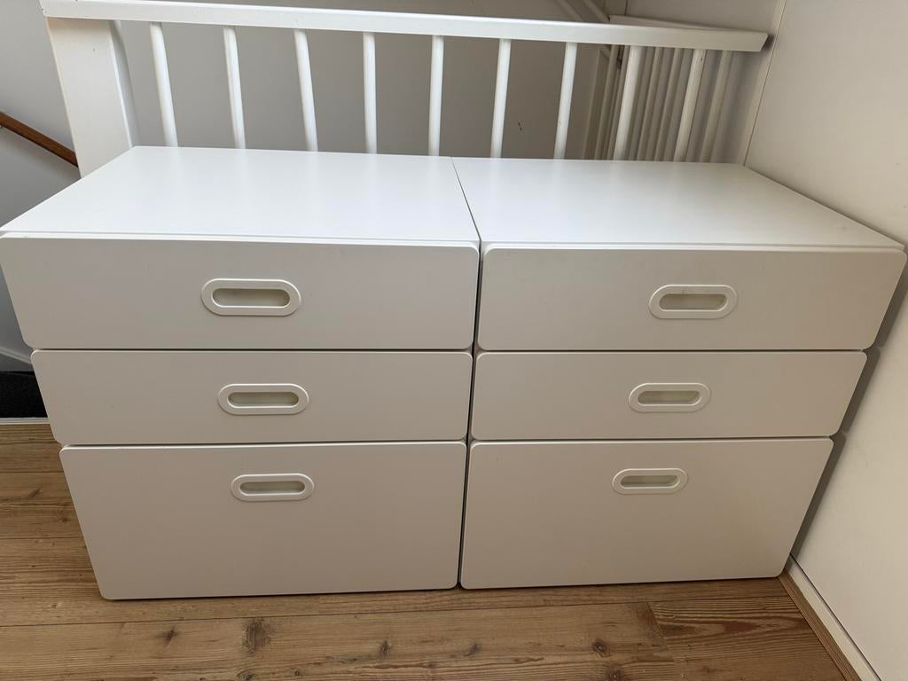 2x IKEA STUVA/FRITIDS ladekastjes, Ophalen, Kunststof, Gebruikt, 50 tot 100 cm