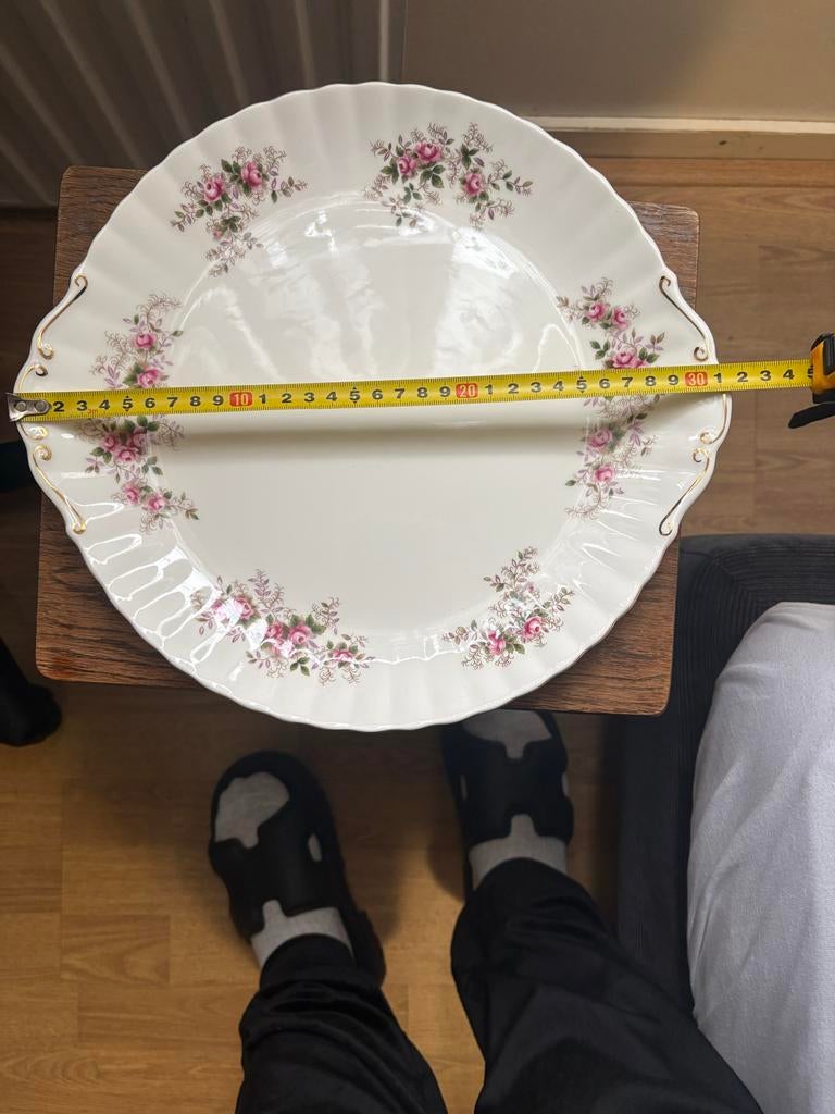 Royal Albert Lavender Rose Serveerschaal - Vintage, Ophalen of Verzenden