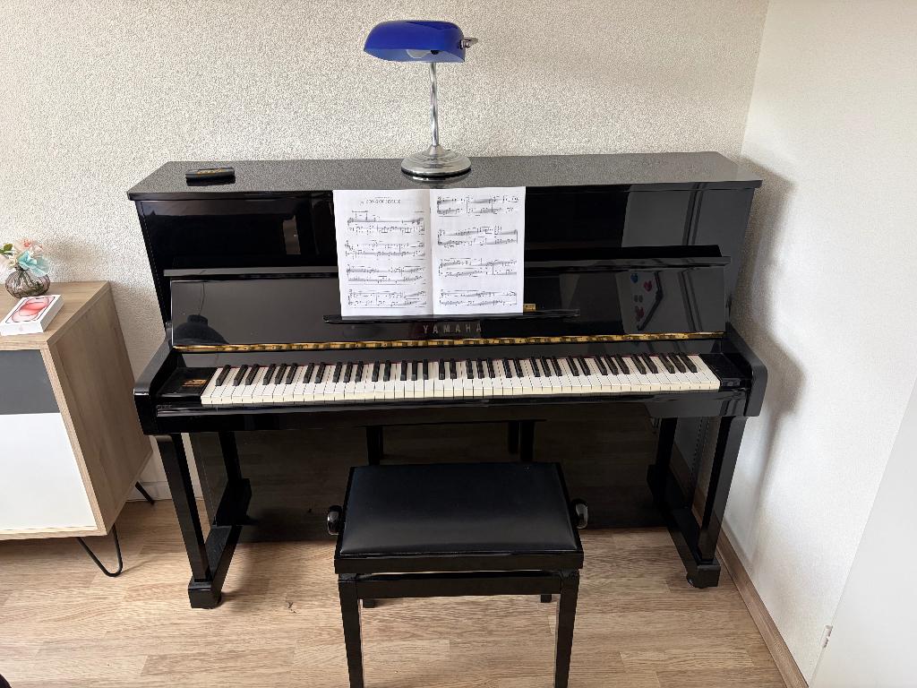 Yamaha Piano P116 T, Ophalen, Gebruikt, Zwart, Piano
