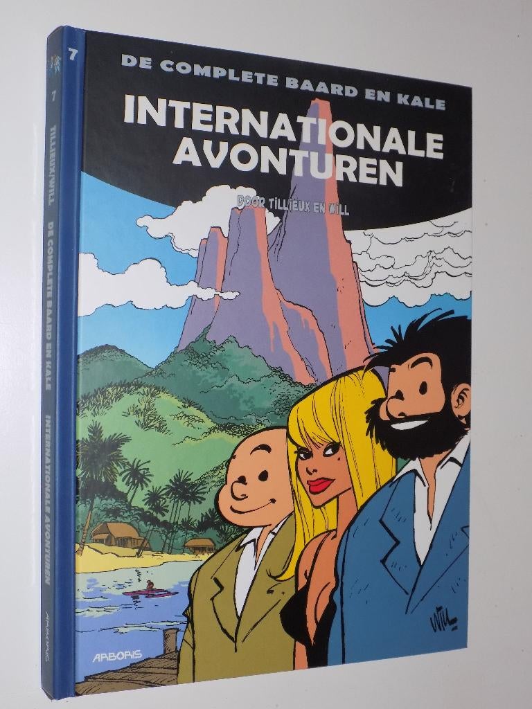 Baard en Kale - 07_HC_I_Internationale avonturen, Eén stripboek, Ophalen of Verzenden, Zo goed als nieuw
