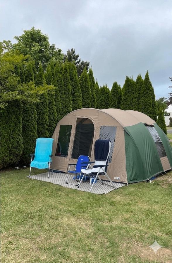 Tunneltent Falco Zeearend, Caravans en Kamperen, Tenten, Ophalen, Gebruikt, Tot en met 4