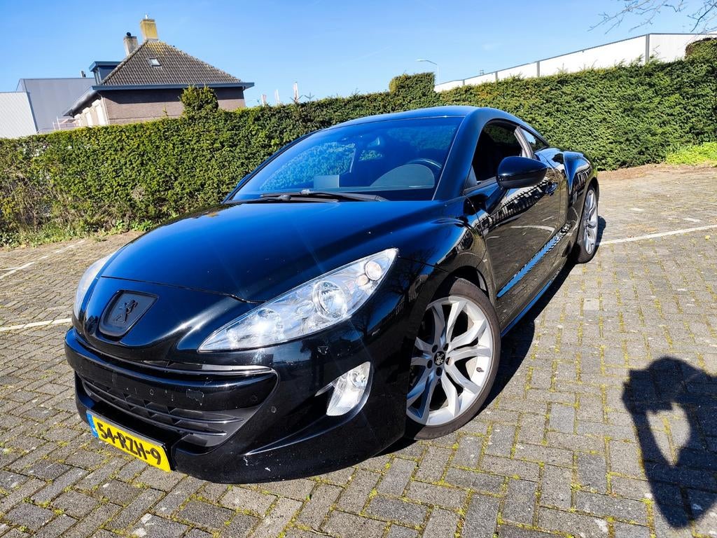 Peugeot RCZ Gereviseerde motor! 2011 thp leder nette auto, Auto's, Voorwielaandrijving, 15 km/l, 4 stoelen, Zwart