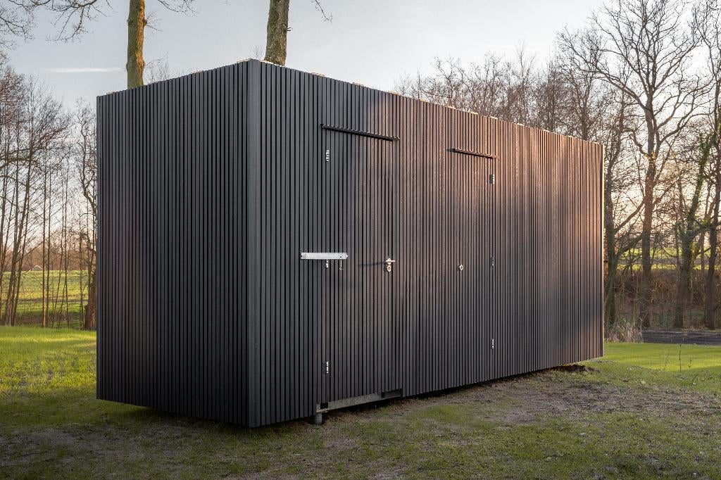 Composiet schutting - composiet planken - Rhombus - rabat, Overige materialen, 20 tot 50 mm, Akodeco, Nieuw