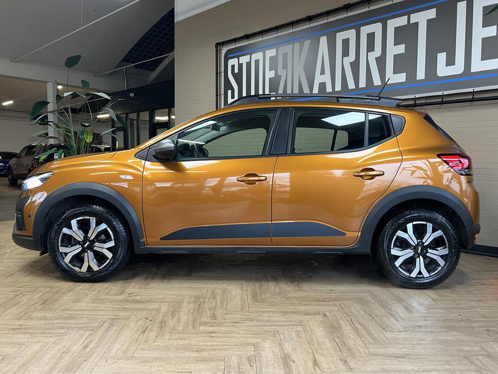 Dacia SANDERO Stepway 1.0 TCe 90 Automaat | Navi | Dode hoek, Stof, Zwart, Overige kleuren, Lichtsensor