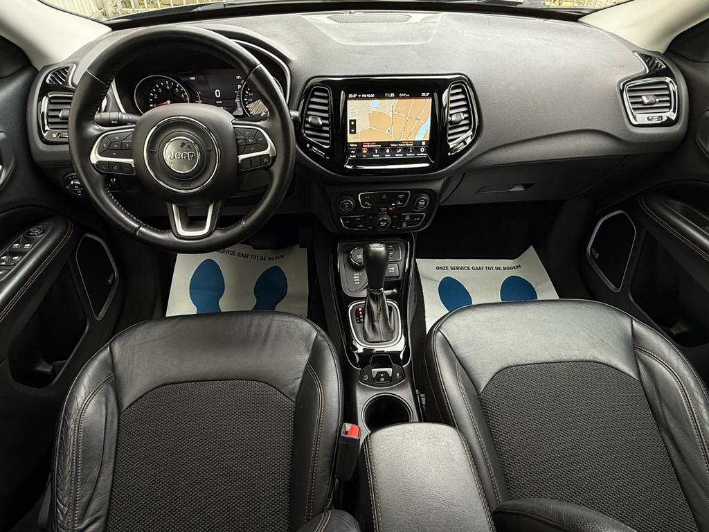 Jeep Compass 1.4 MultiAir Opening Edition 4x4 - AUTOMAAT - A, Auto's, Automaat, USB, 450 kg, Gebruikt