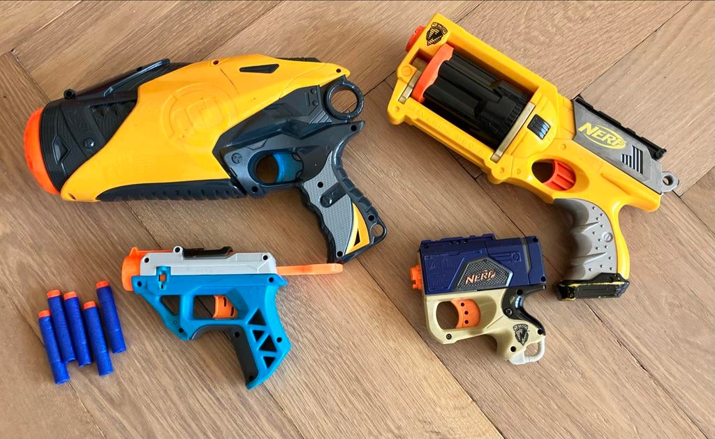Nerf geweren: Dart Tag Snapfire en meer, Ophalen of Verzenden, Gebruikt, Jongen of Meisje