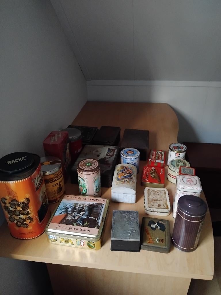 Blikken trommels, Verzamelen, Blikken, Ophalen of Verzenden, Gebruikt, Overige