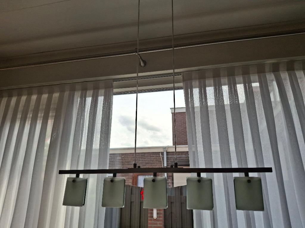 hanglamp IN PRIJS VERLAAGD, Ophalen of Verzenden, Gebruikt, Glas, Minder dan 50 cm