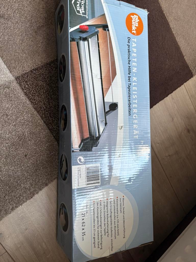 Behang apparaat nieuw rvs, Ophalen of Verzenden, Zo goed als nieuw, Overige typen