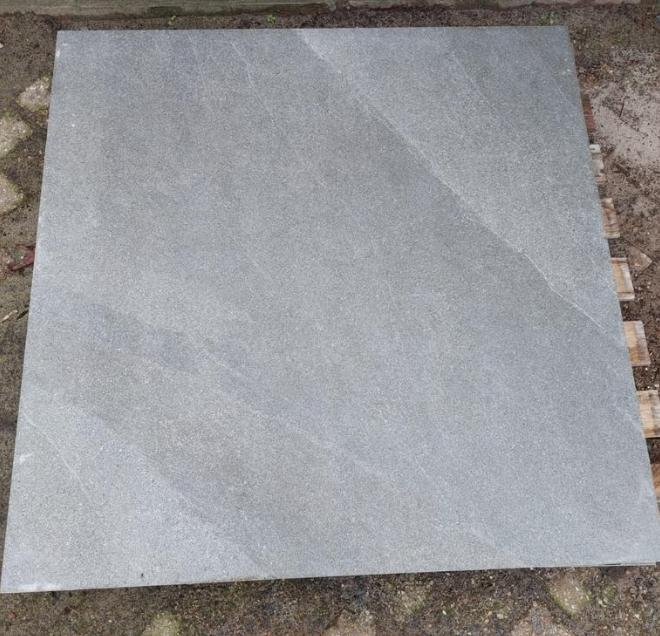 2 stuks GeoCeramica 100x100x4 Vena Marrone Grey, Ophalen, Nieuw, Keramiek, Terrastegels