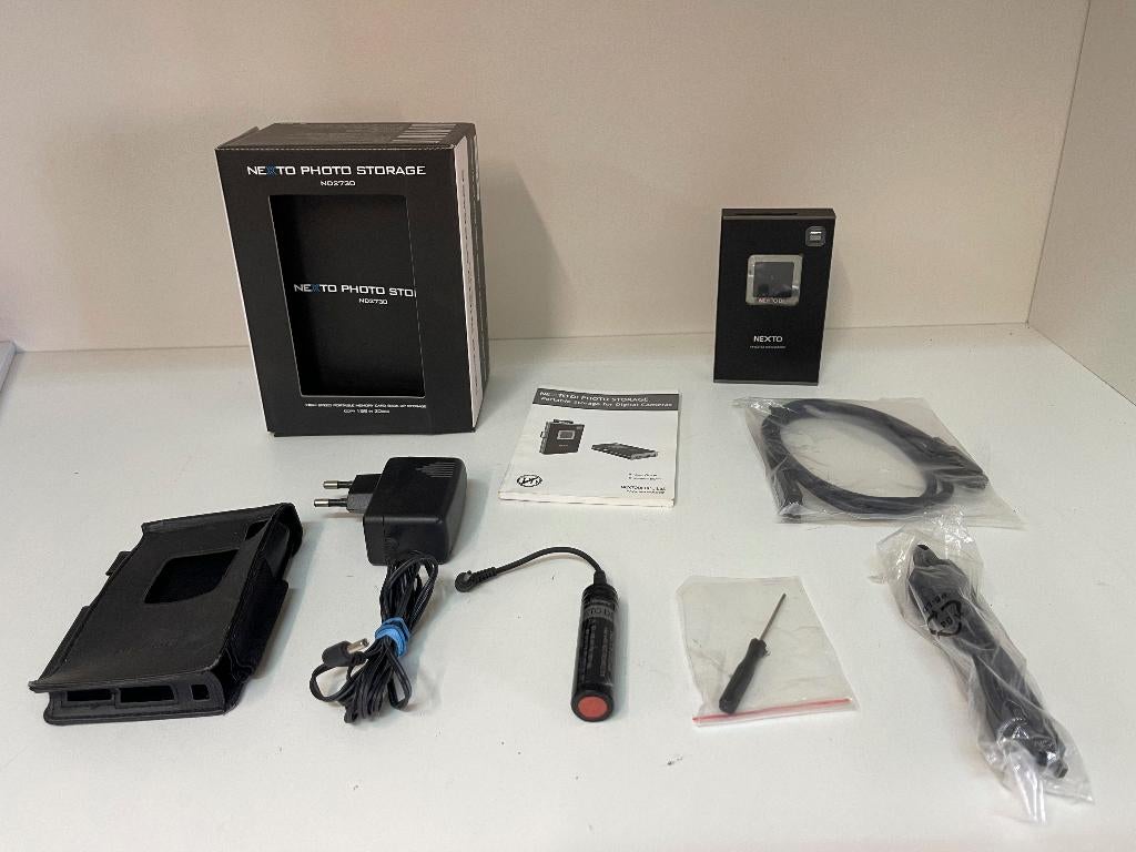 Nexto ND2730 Portable photo storage, SD CF Carder reade-1 TB, N, N, 1 TB of meer, Overige typen
