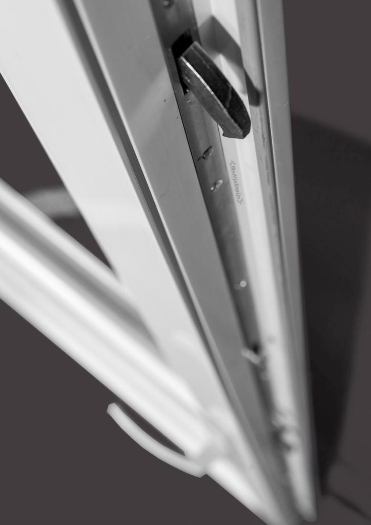 Kunststof antraciet kozijn b80 x h100 RAL7016, Kunststof, Raamkozijn, Niet ingevuld, Nieuw