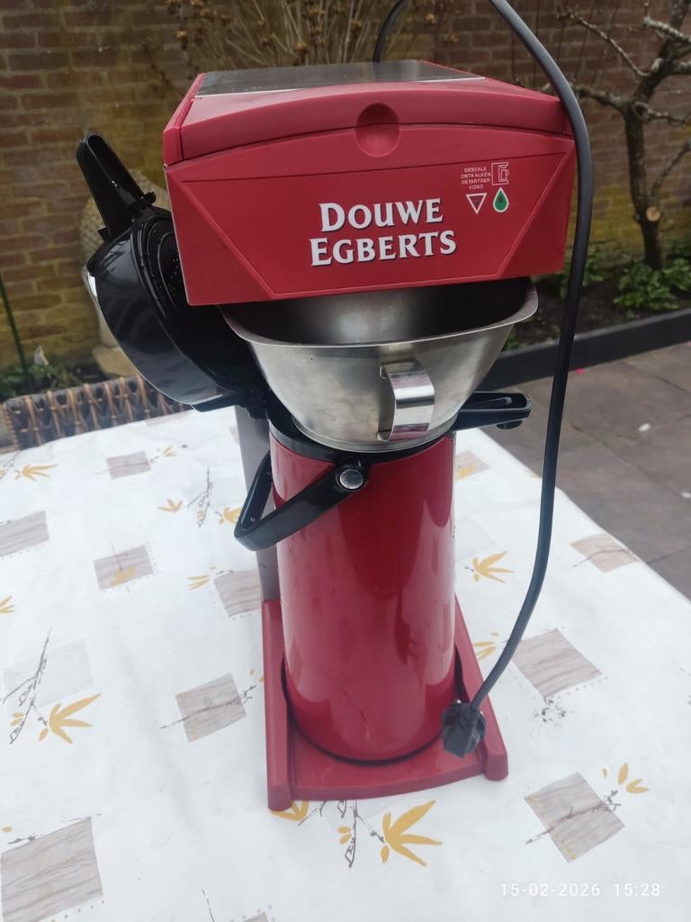 Igst bravilor th Red Douwe Egberts horeca koffiezetapparaat, Ophalen