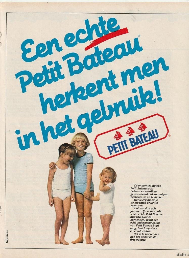 Petit Bateau Iconische katoenen braadpan voor dames met lange mouwen, rook China, XL