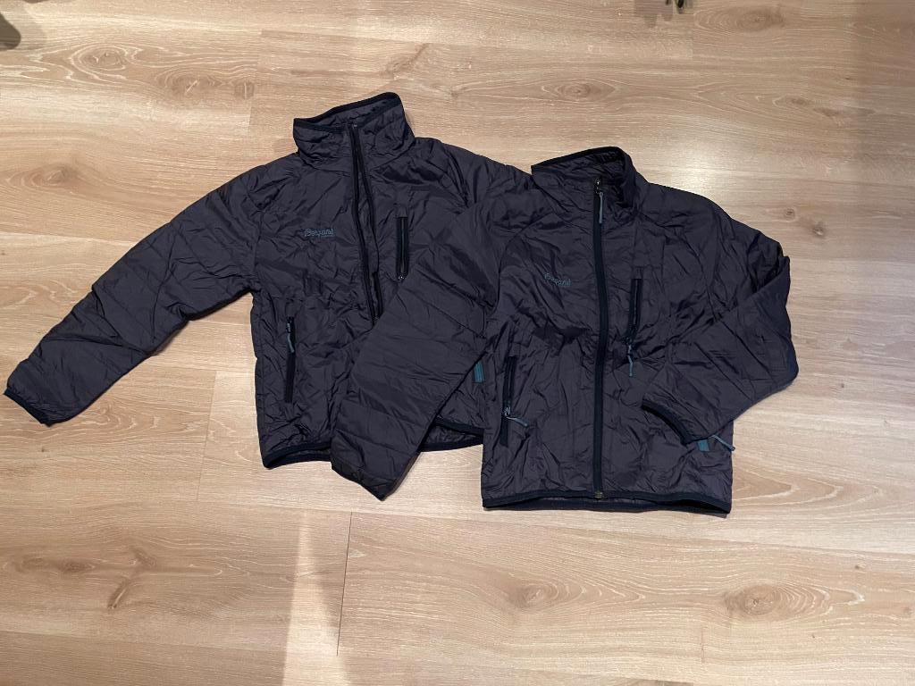 2x Bergans dunne dons skijas 128, Overige merken, 100 tot 140 cm, Ophalen of Verzenden, Zo goed als nieuw