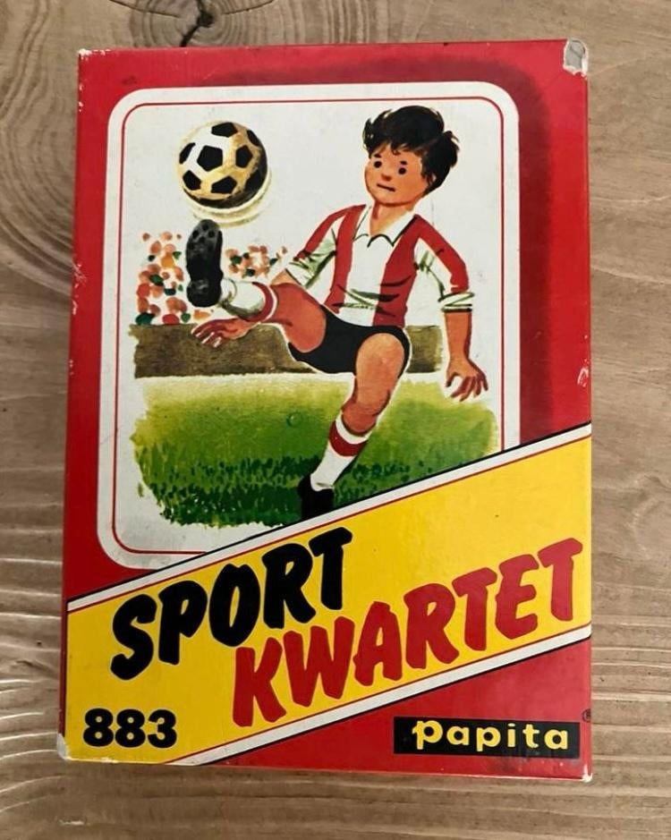 Compleet. Papita Sport Kwartet 883, Verzamelen, Speelkaarten, Jokers en Kwartetten, Ophalen of Verzenden, Gebruikt, Kwartet(ten)
