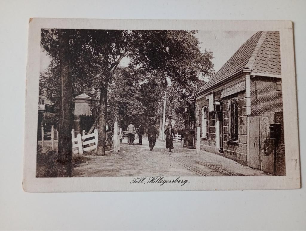 Rotterdam Hillegersberg Tol, Ophalen of Verzenden, Voor 1920, Ongelopen, Zuid-Holland