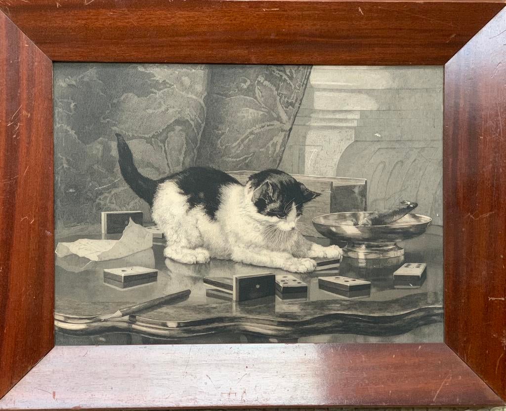 19e eeuwse gravure van Willem Steelink Sr., Antiek en Kunst, Kunst | Etsen en Gravures, Ophalen of Verzenden