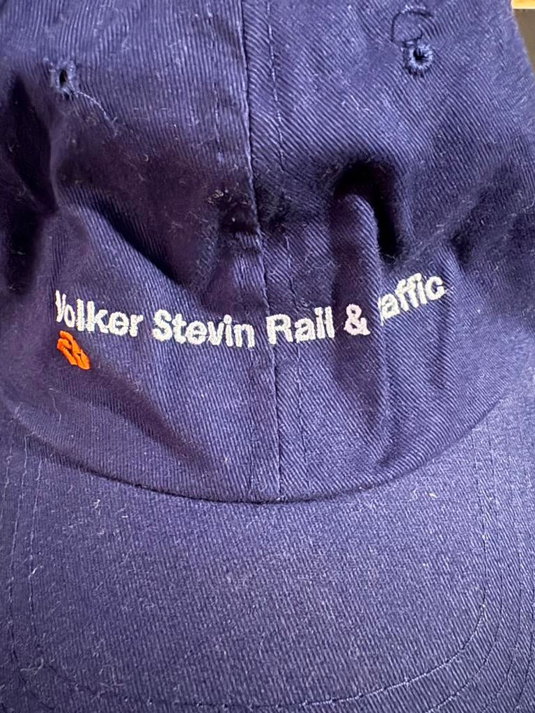 Cap/Pet Volker Stevin rail & traffic, Verzamelen, Ophalen of Verzenden, Gebruikt, Trein