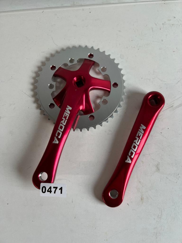 Crankstel single speed 170 nieuw, Ophalen of Verzenden, Nieuw, Crankstel of Pedalen