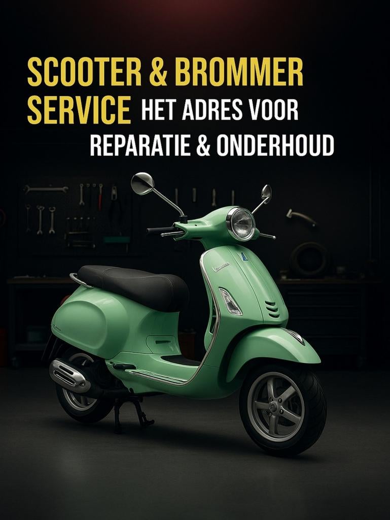 Voor onderhoud en reparaties scooter en brommers, motoren., Ophalen of Verzenden, Overige typen, Overige merken